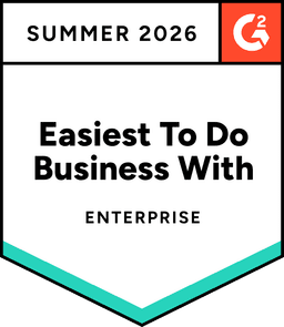 G2 Easiest to Do Business With — Enterprise