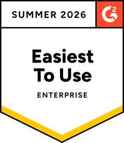 G2 Easiest to Use — Enterprise