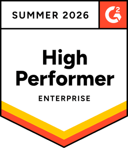 G2 High Performer — Enterprise