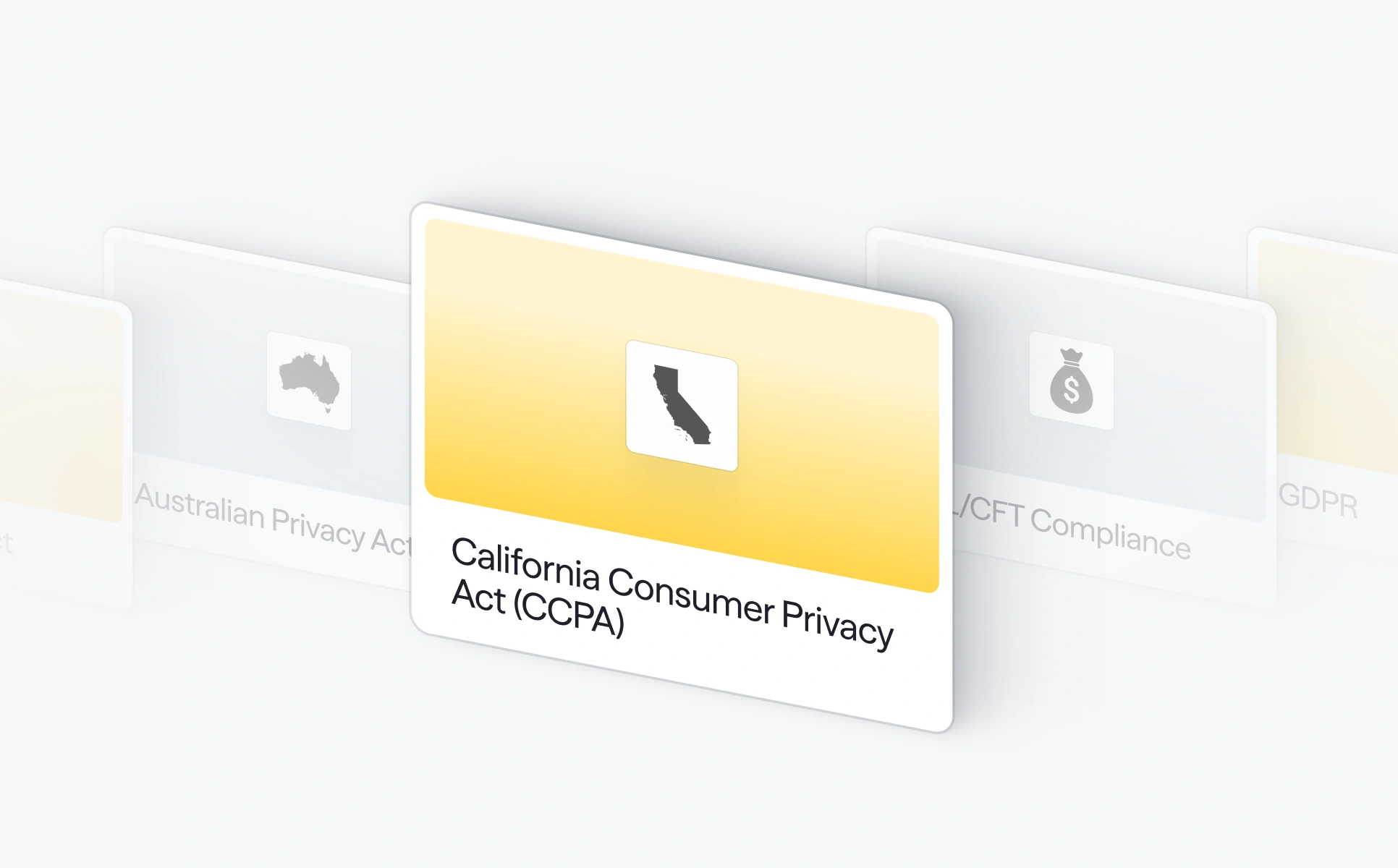 California Consumer Privacy Act (CCPA) compliance module preview