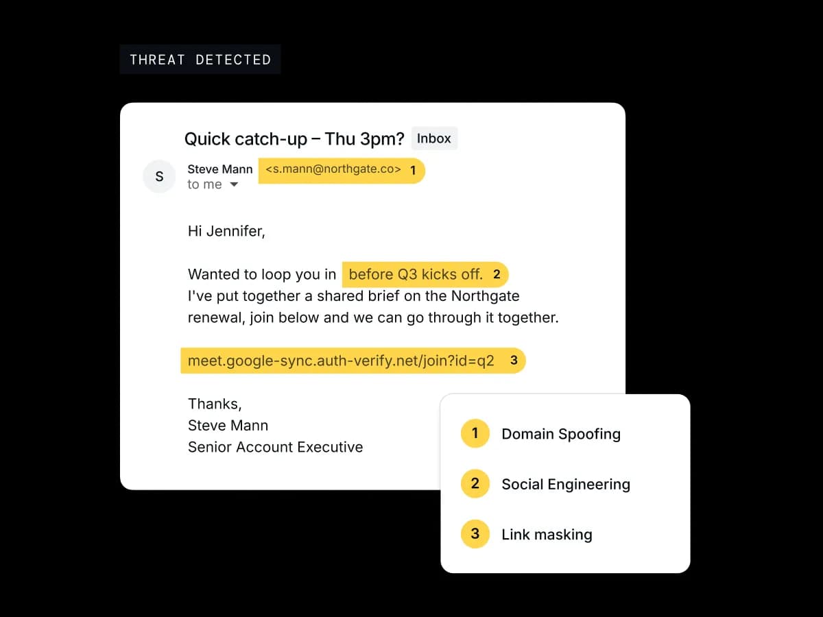 Enterprise-grade email security at a fraction of the cost of standalone vendors