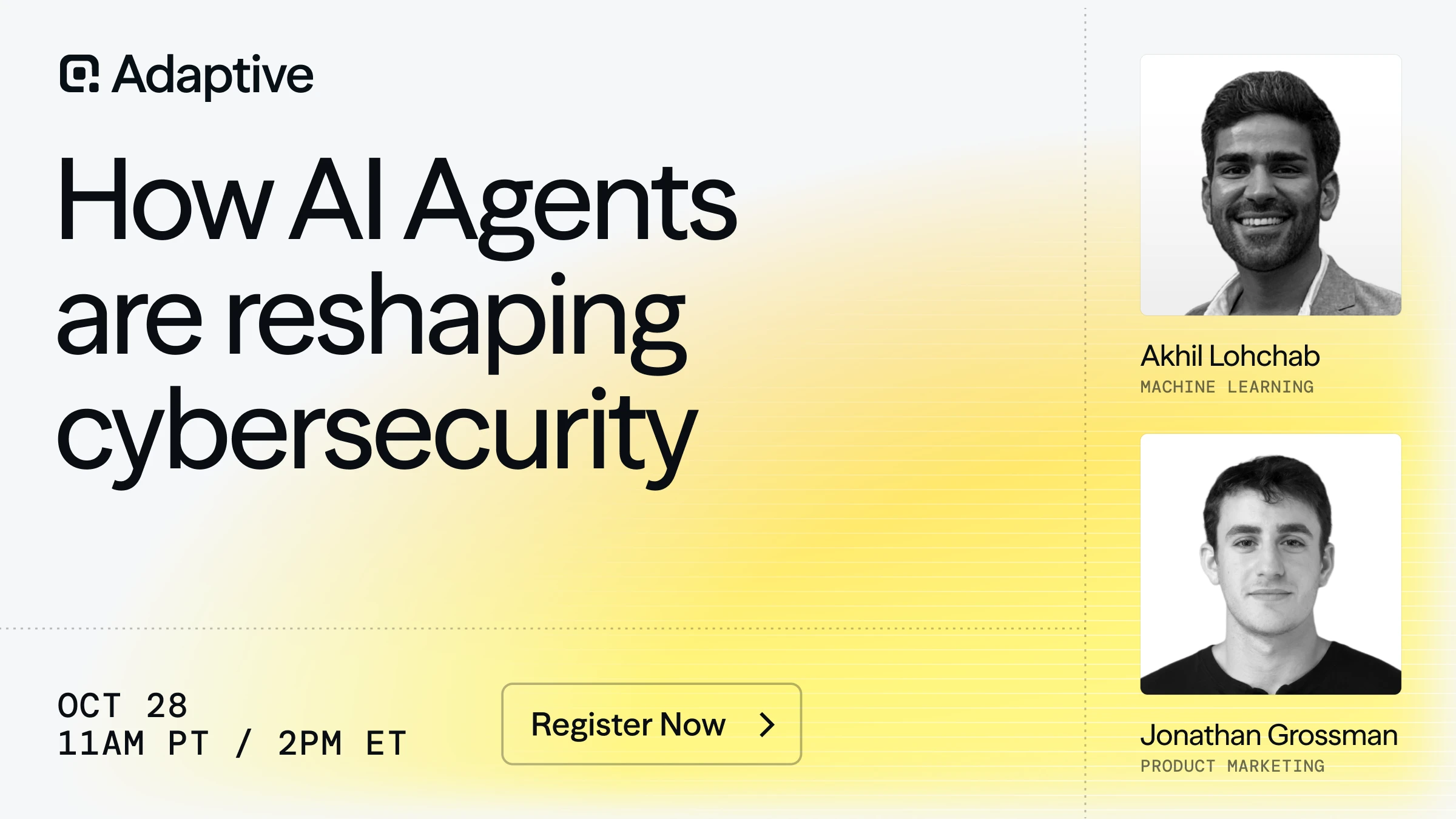 How AI Agents Are Reshaping Cybersecurity: Attacks, Defense, and the Teams Behind Them — live webinar