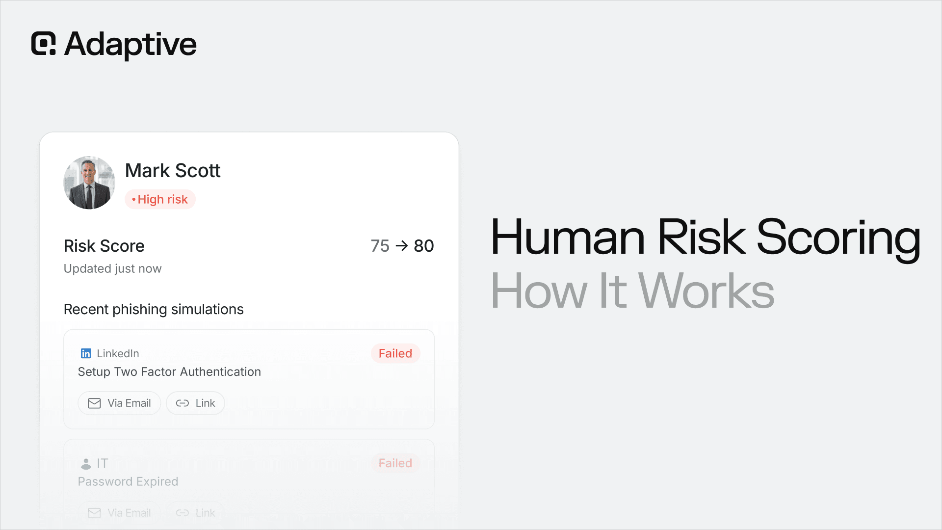Human Risk Scoring in a Cybersecurity Awareness Training Platform: What It Is and How It Works