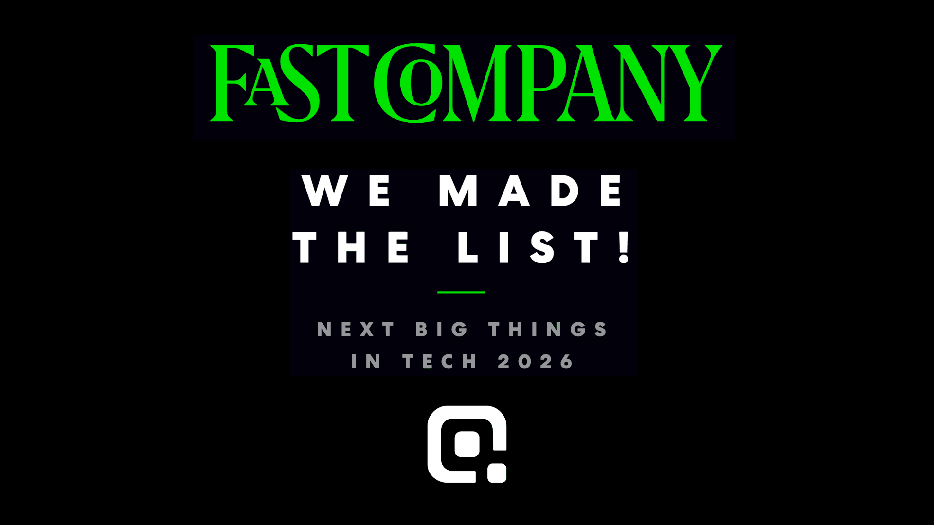 Fast Company's 2026 Next Big Things in Tech - Adaptive Security