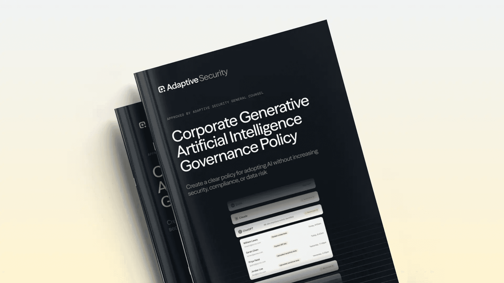 Corporate Generative Artificial Intelligence Governance Policy