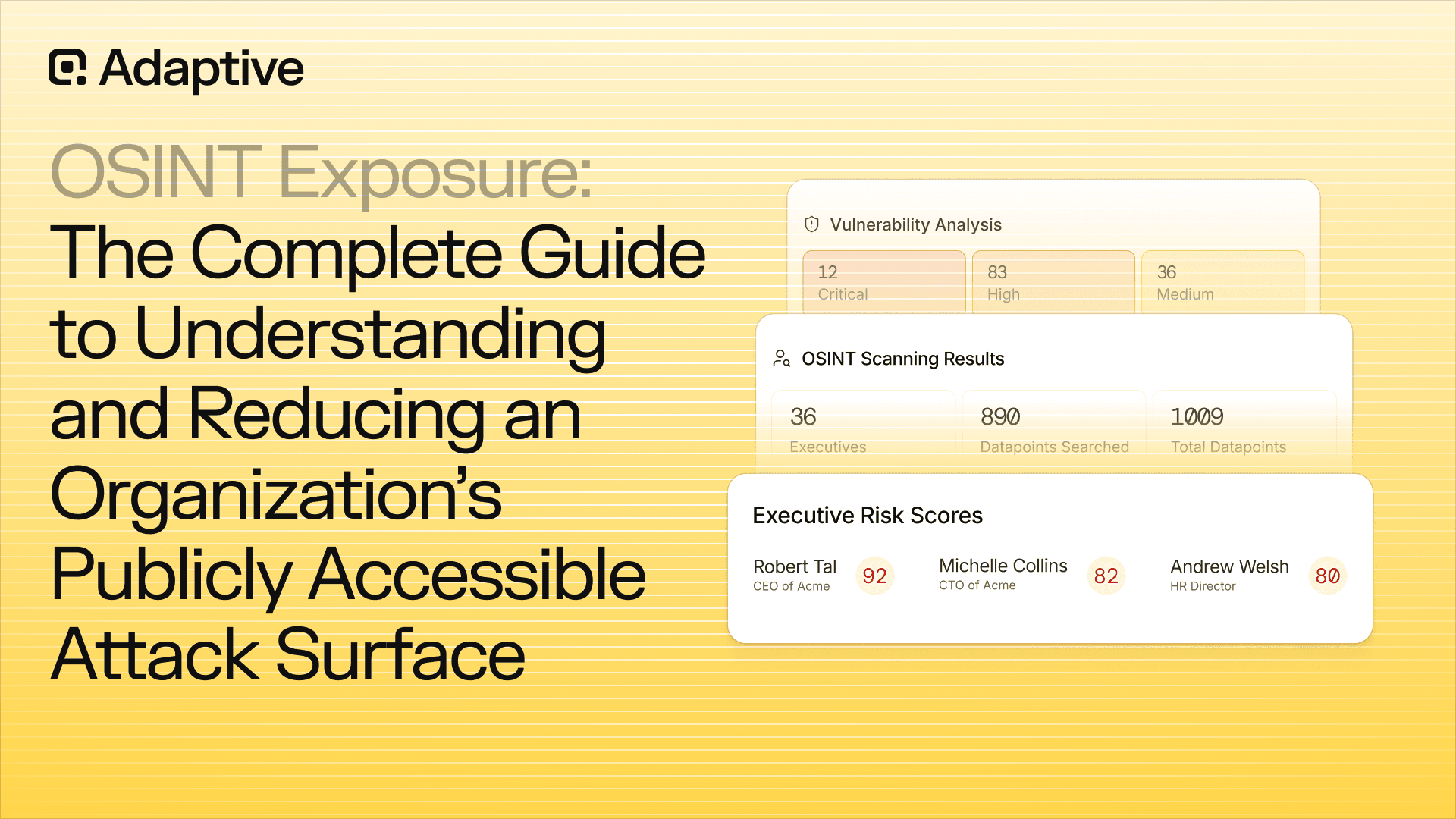 OSINT Exposure: The Complete Guide to Understanding and Reducing an Organization's Publicly Accessible Attack Surface