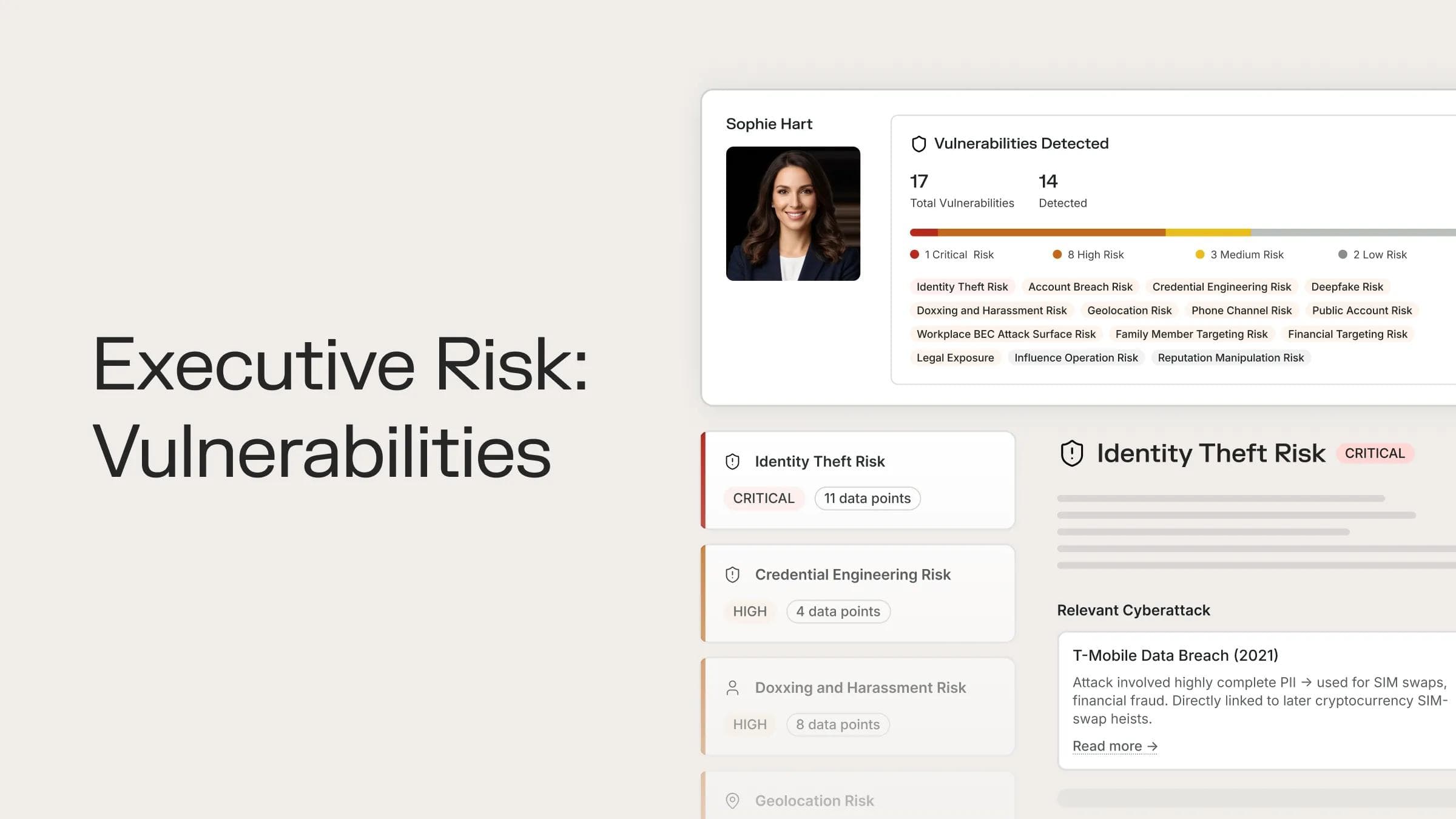 New Release: Executive Risk Vectors