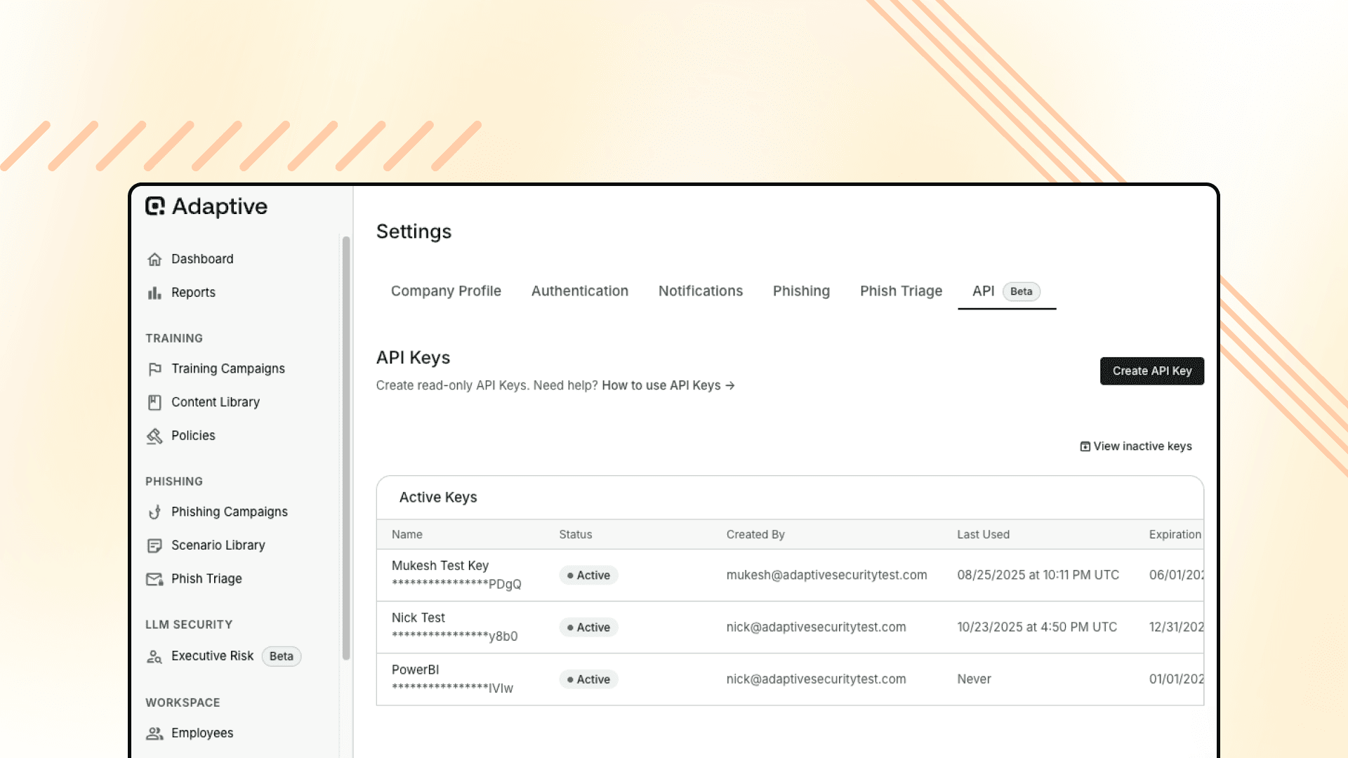 New: Programmatic Access to Training & Phishing Data