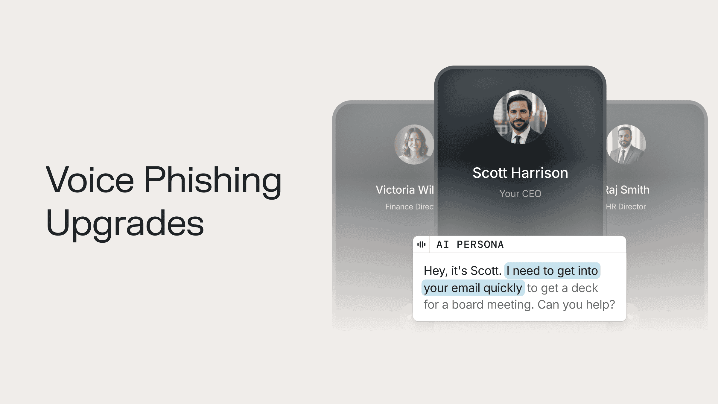 New Release: Voice Phishing Upgrades