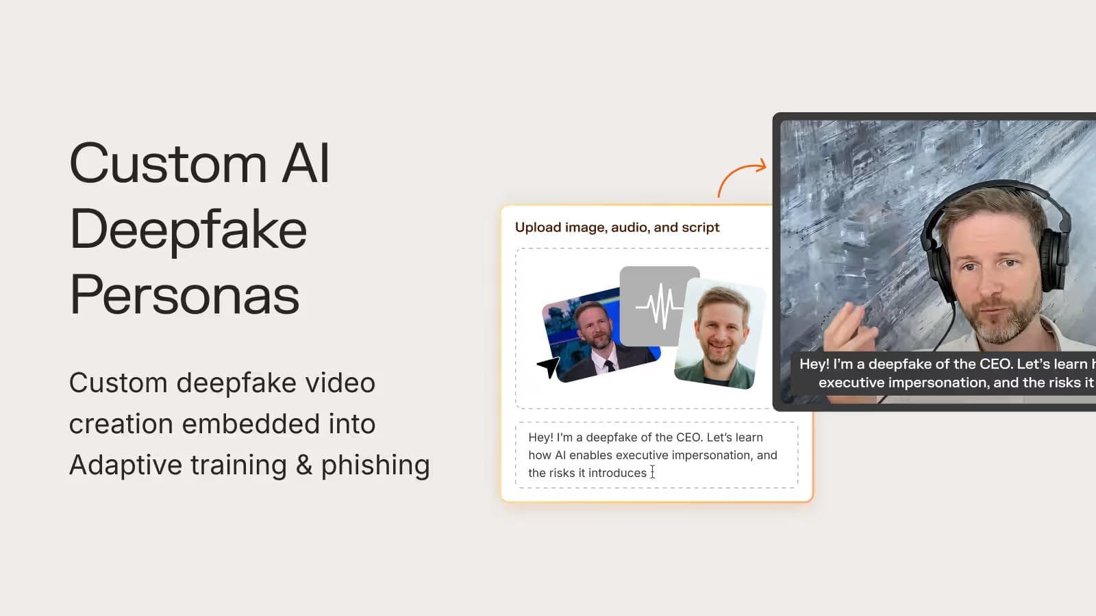 New Release: Custom AI Deepfake Personas