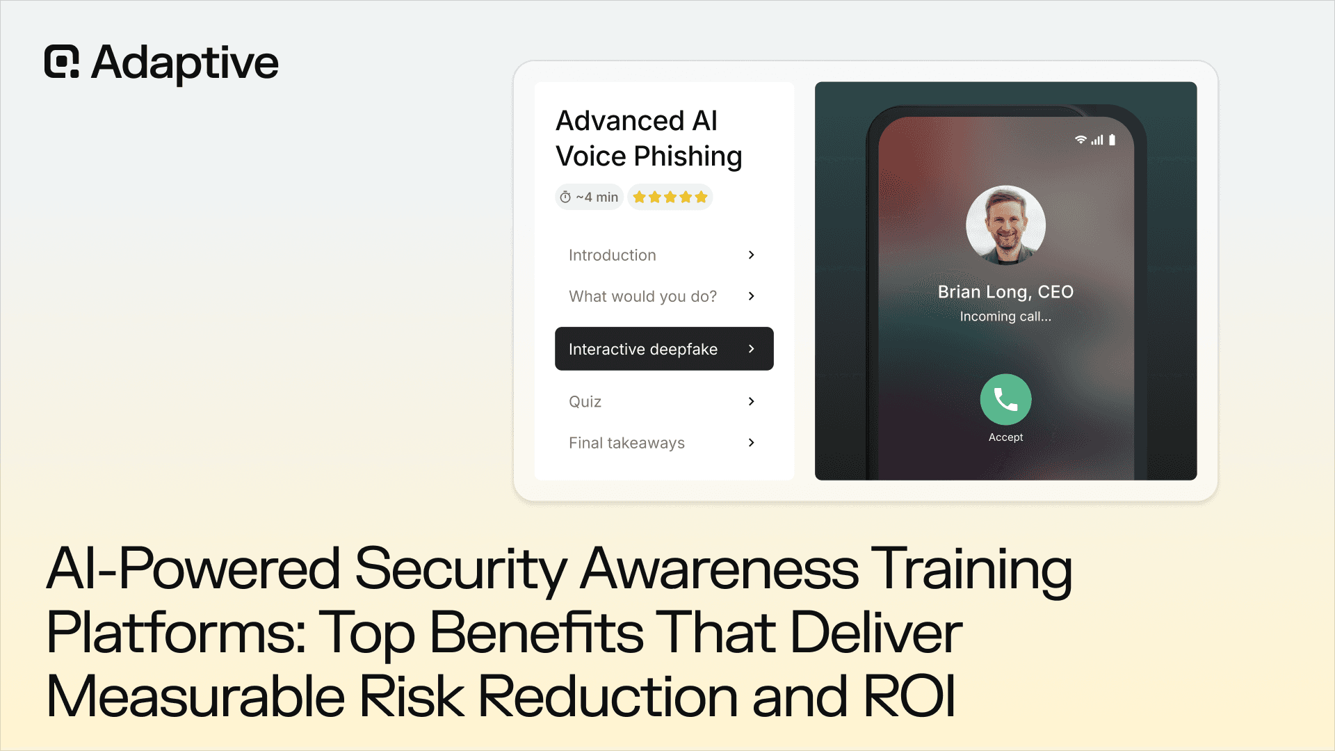 Benefits of AI-Powered Security Awareness Training Platforms: Measurable Risk Reduction and ROI