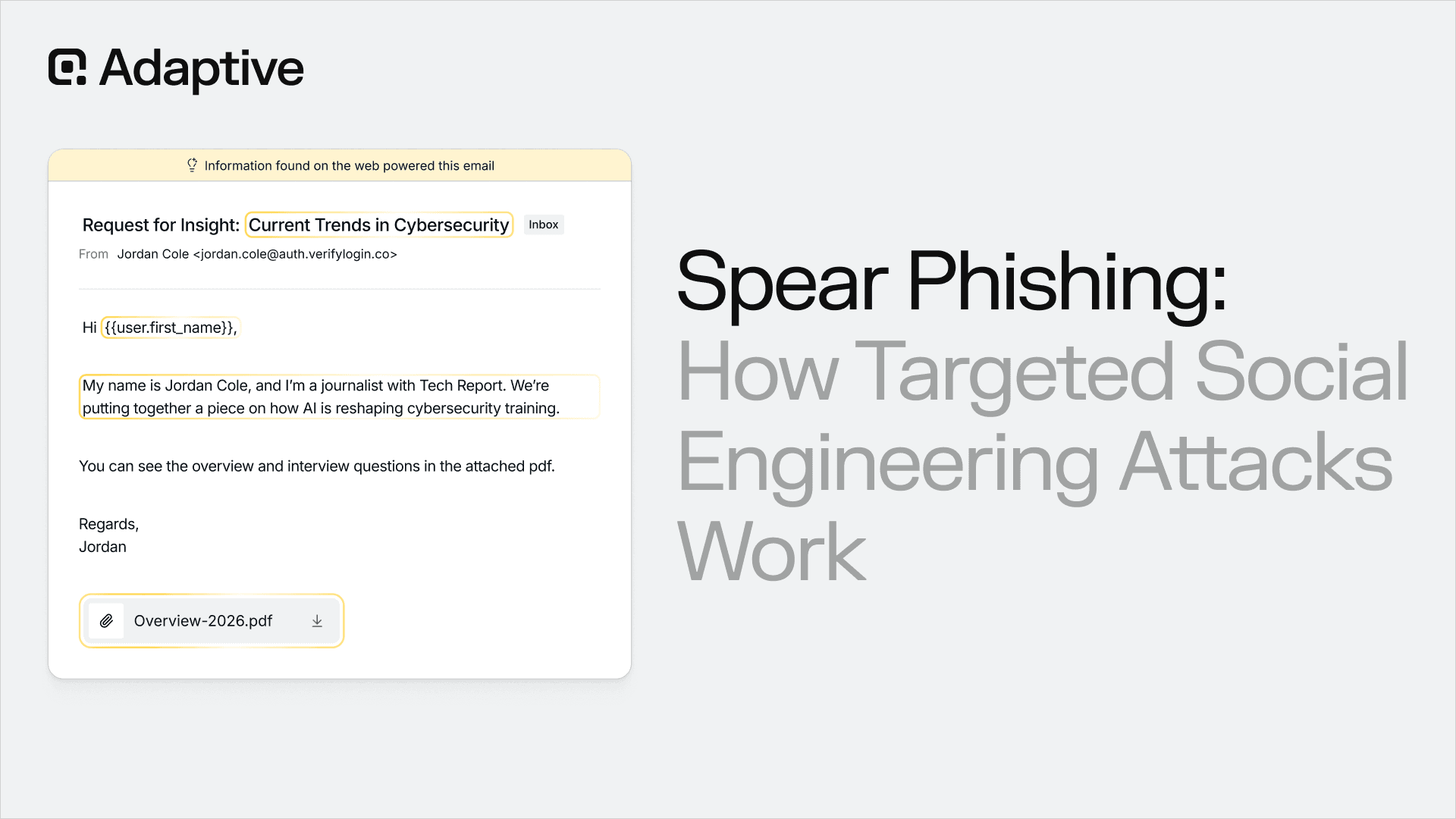 Spear Phishing: How Targeted Social Engineering Attacks Work, Why They Bypass Defenses, and How to Stop Them