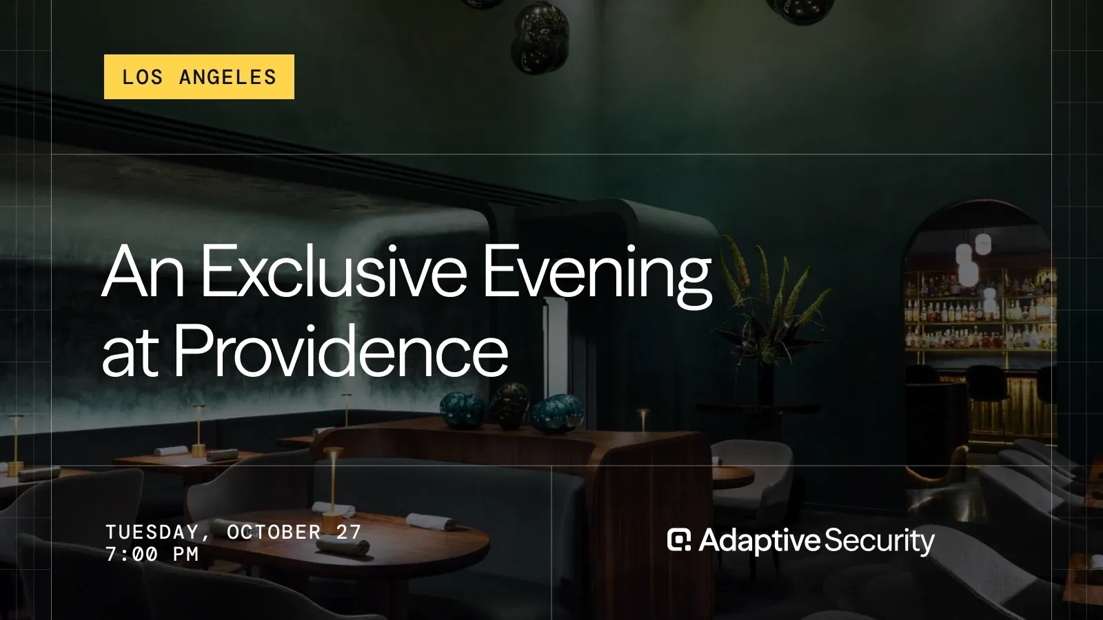 An Exclusive Evening at Providence
