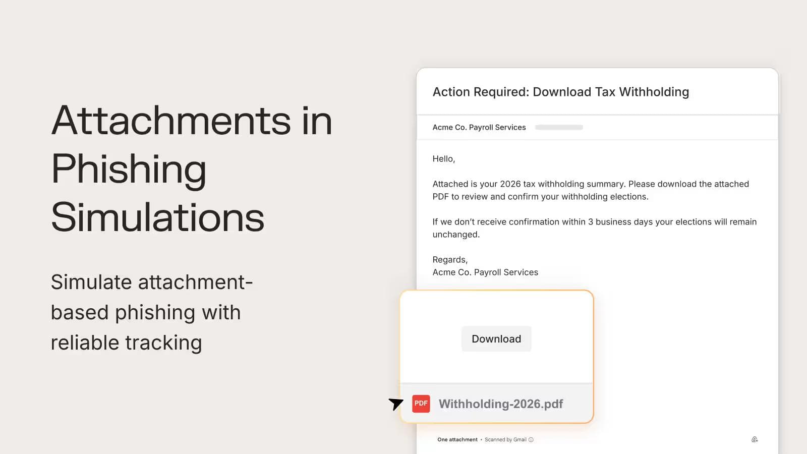New Release: Attachment Simulations