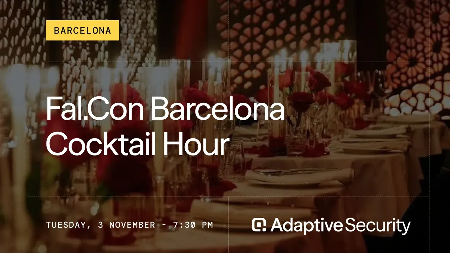 Fal.Con Barcelona Cocktail Hour
