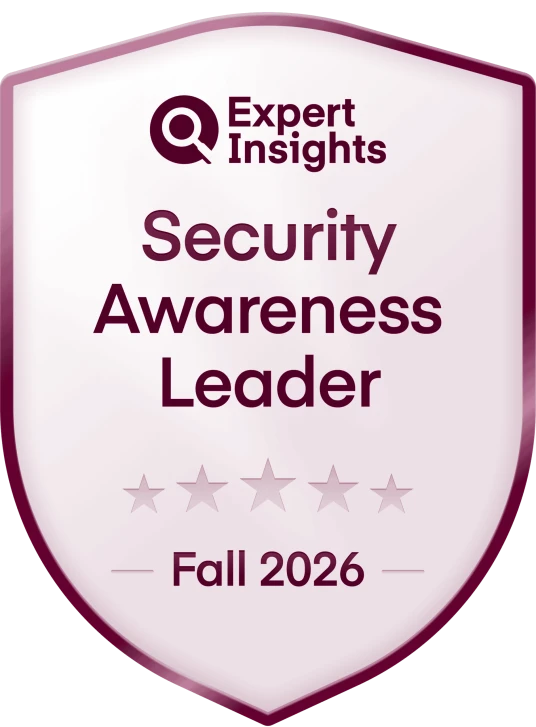 Expert Insights Security Awareness Leader, Fall 2026 badge