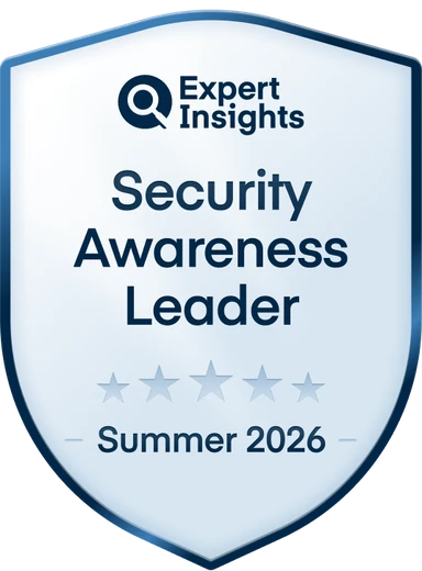 Expert Insights Security Awareness Leader, Summer 2026 badge